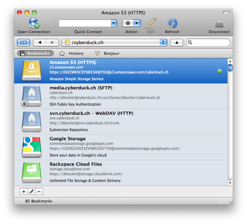 Cyberduck for mac 10.6.8